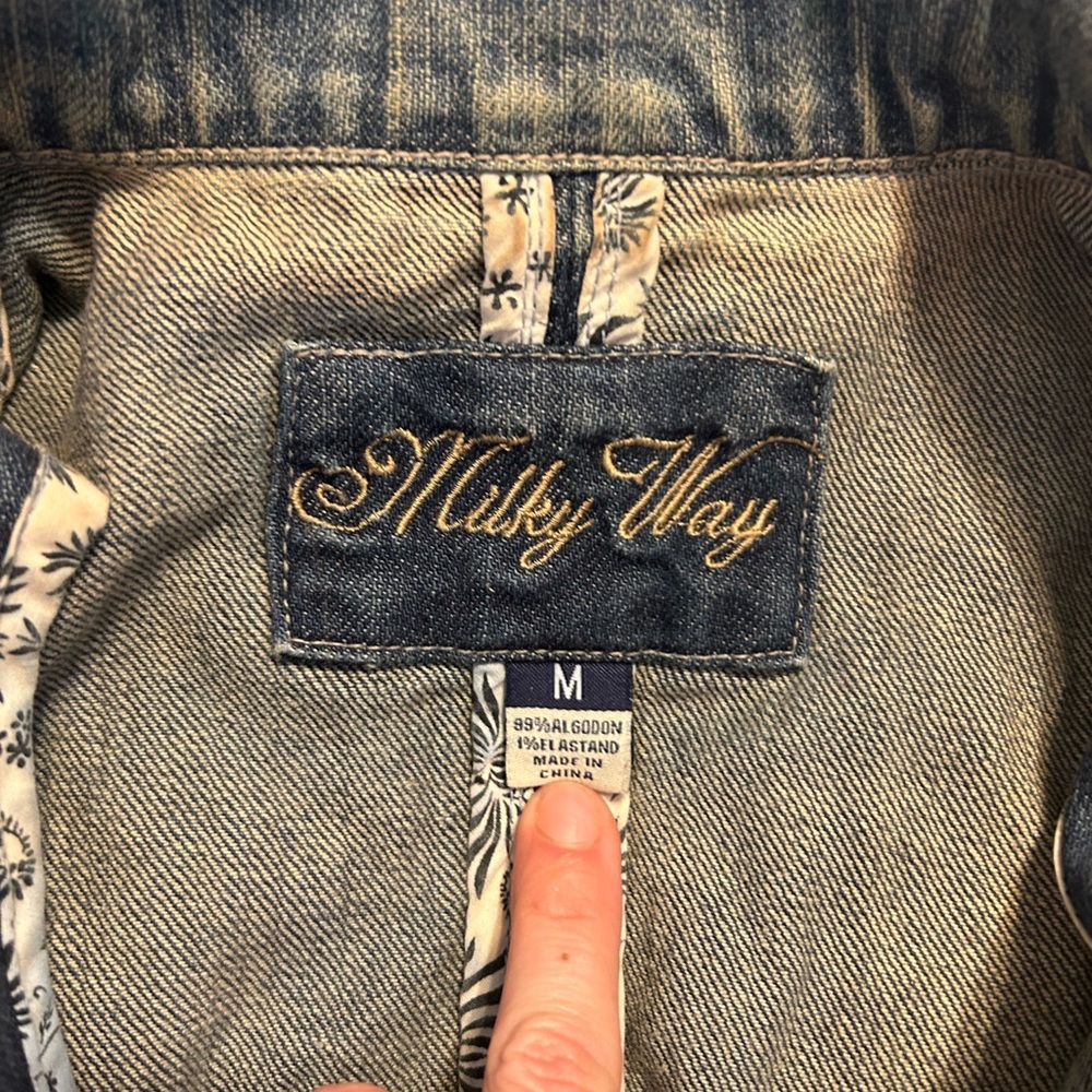 Fitted Denim Jacket - Picture 3 of 3